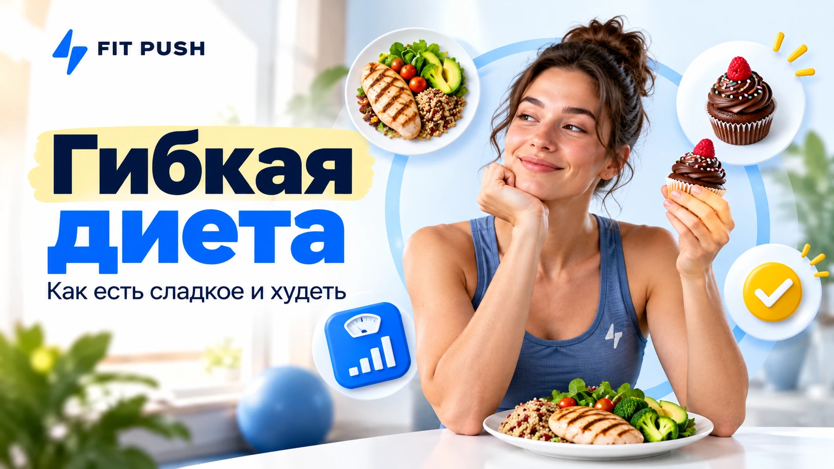 Гибкая диета: как есть сладкое и худеть