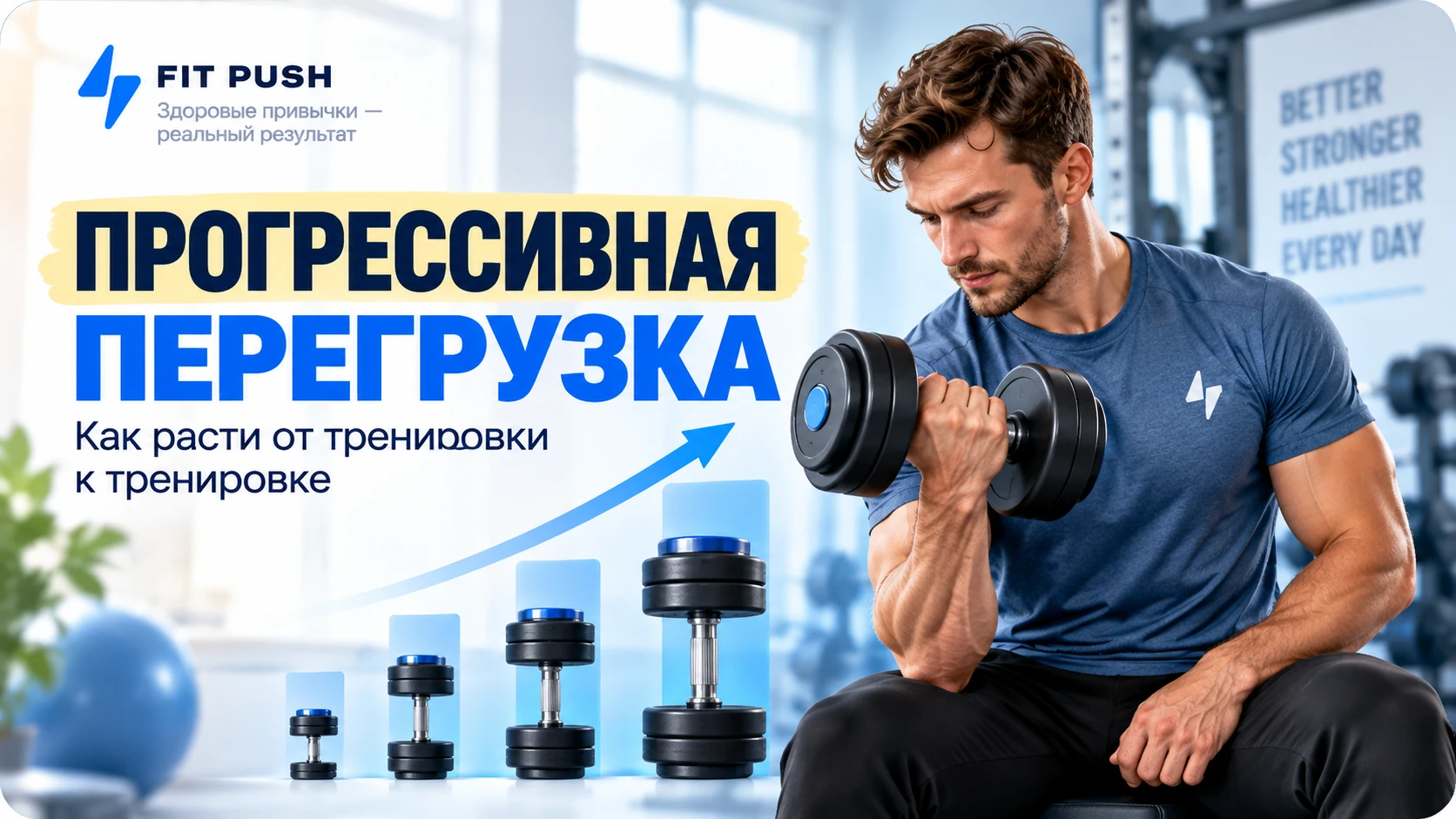 Прогрессивная перегрузка: рост повторений и рабочего веса