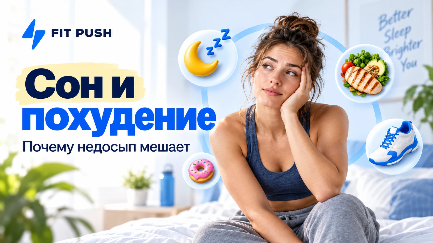 Сон и похудение: как недосып влияет на аппетит и вес