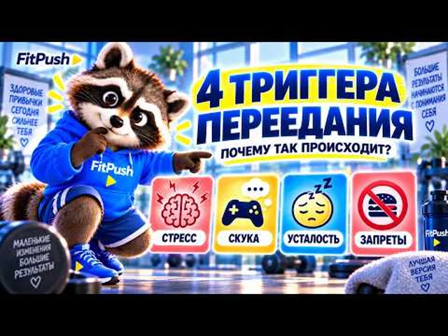 Четыре главных триггера переедания