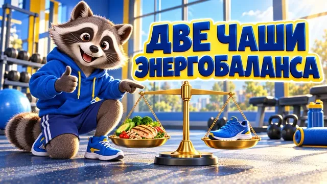 Энергетический баланс на примере двух чаш весов