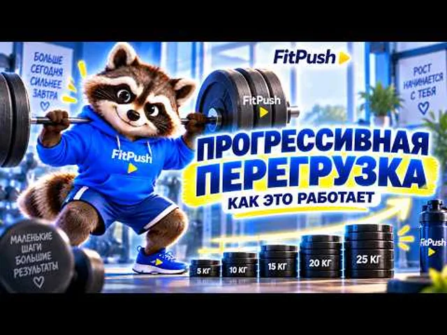 Как работает прогрессивная перегрузка: главный принцип роста силы и мышц