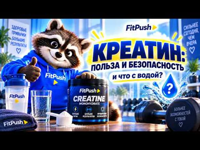 Креатин: польза, безопасность и задерживает ли он воду