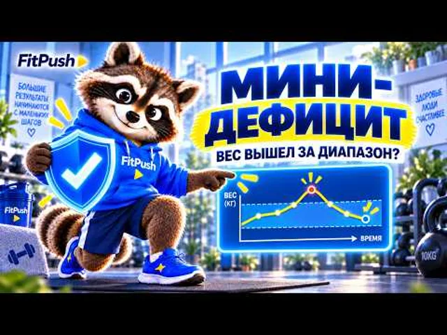 Мини-дефицит: что делать, если вес вышел за рабочий диапазон