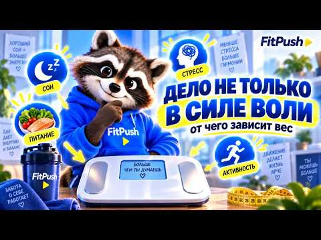 От чего зависит вес кроме силы воли: сон, стресс, питание и активность