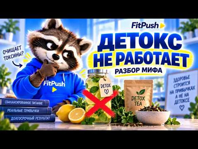 Почему детокс не работает: кто на самом деле очищает организм