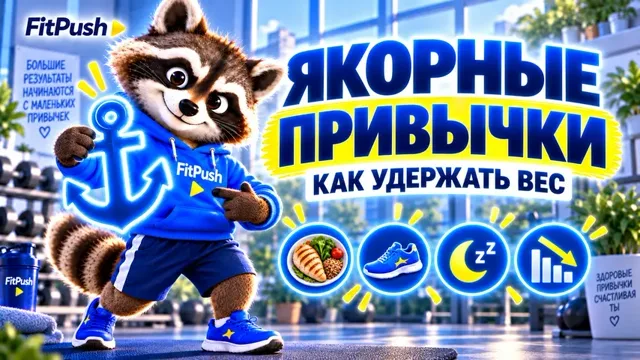 Якорные привычки для удержания веса