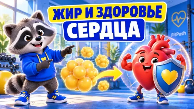 Как избыток жира связан с сердцем и обменом веществ